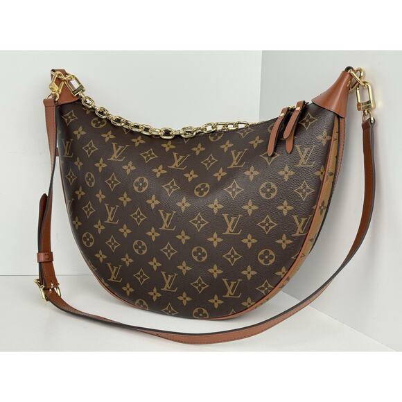 Louis Vuitton Monogram Canvas Loop Hobo Bag - Picture 1 of 16